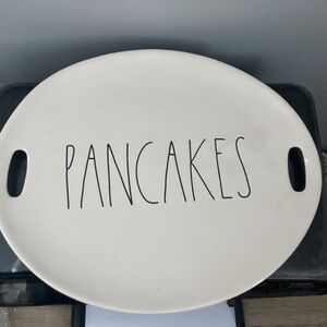 Rae Dunn pancakes platter